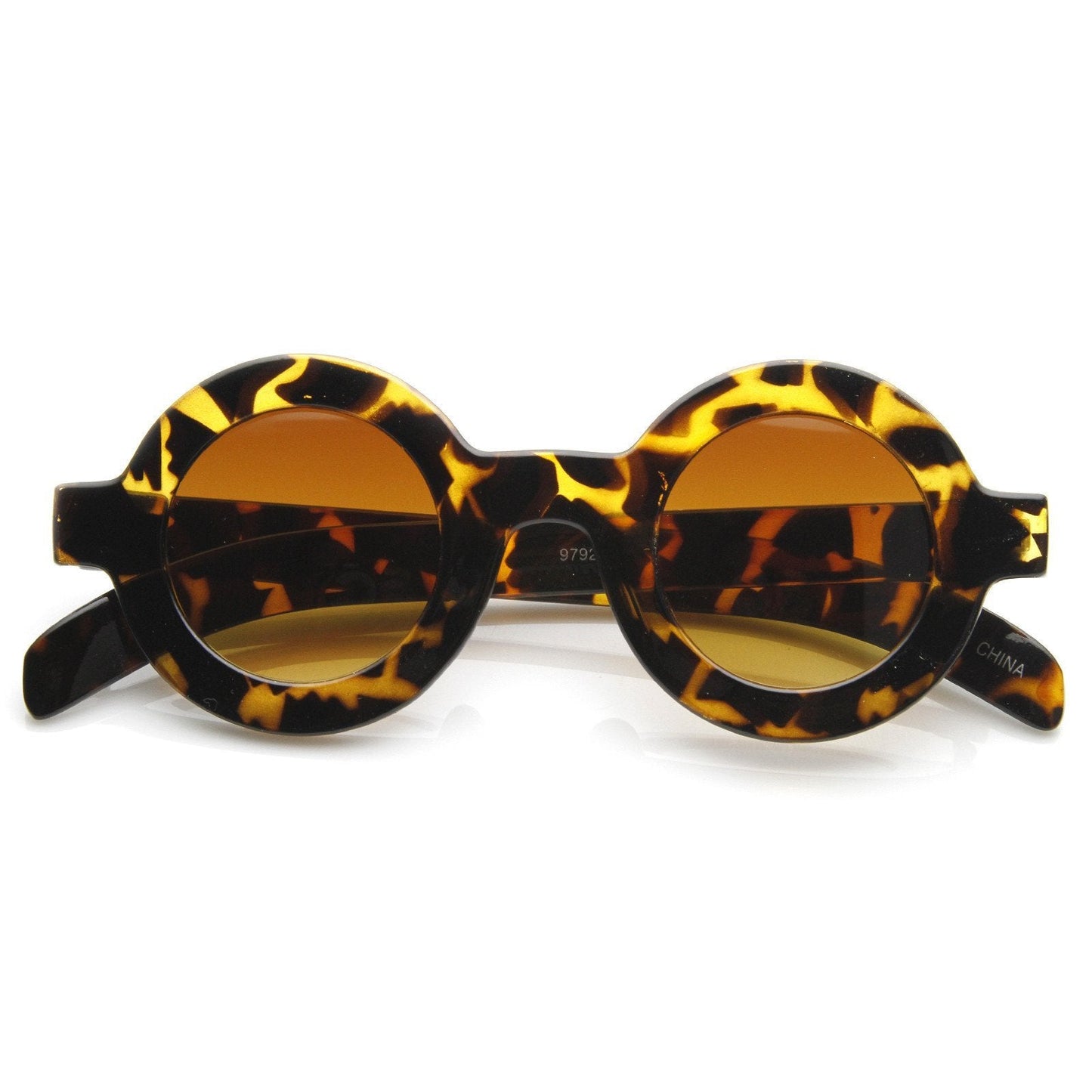 Thick Round Sunglasses