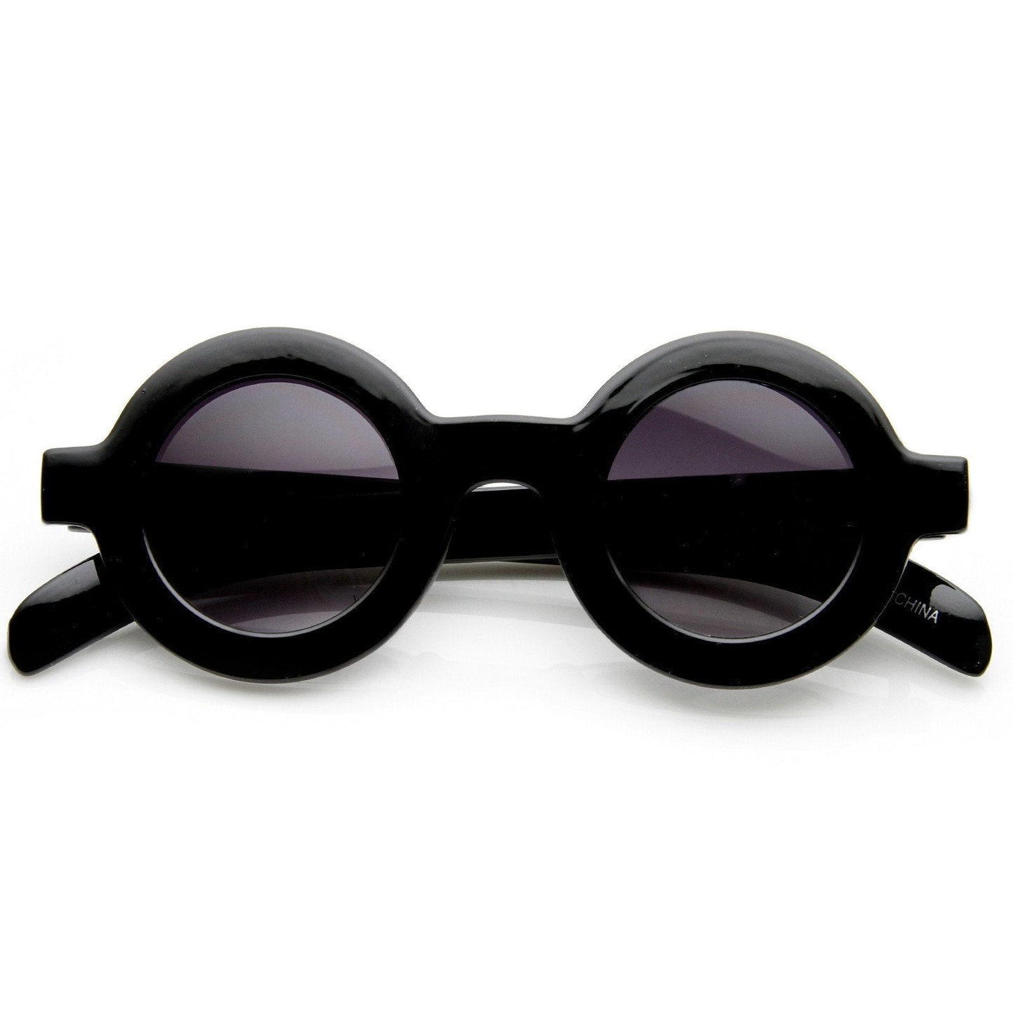 Thick Round Sunglasses