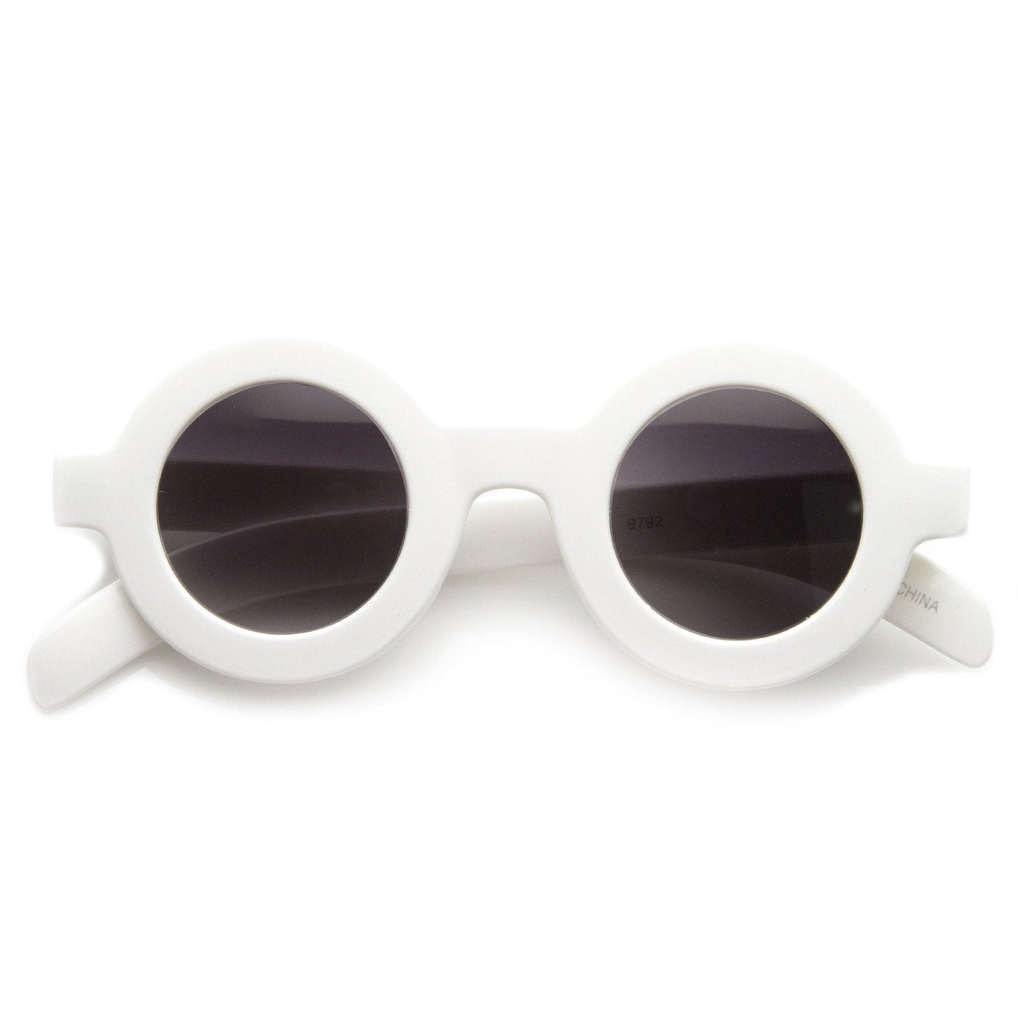 Thick Round Sunglasses