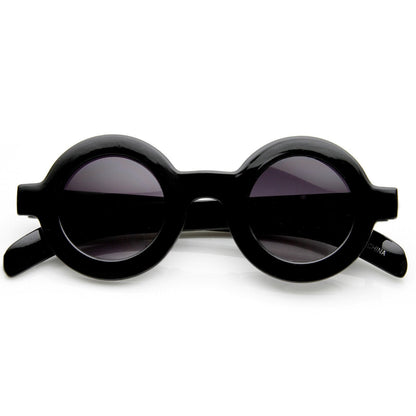 Thick Round Sunglasses